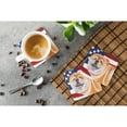 thumbnail image 3 of Carolines Treasures BB9695FC Cane Corso Patriotic Foam Coaster Set of 4 3 1/2 x 3 1/2 multicolor, 3 of 3