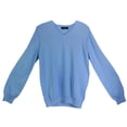thumbnail image 1 of Peru Unlimited Chandail Col en V Classique pour Hommes Carolina Blue - L, 1 of 2