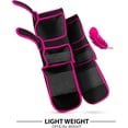 thumbnail image 5 of DXM SPORTS MMA Shin Guards with Instep, Padded Support - Large, Pink, 5 of 9