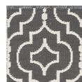 thumbnail image 5 of SAFAVIEH Montauk Raeyln Geometric Cotton Runner Rug, Dark Grey/Ivory, 2'3" x 7', 5 of 6