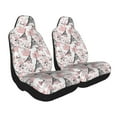 thumbnail image 2 of Pofeuu Paris Print Automotive Car Seat Covers Flat Cloth Full Set Seat Covers,Car Seat Covers front seats for Cars Trucks and SUVs-2 PCS, 2 of 9