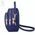 thumbnail image 4 of Gustave Women Small Crossbody Bag Cell Phone Pouch Purse Mini Messenger Shoulder Bag Smartphone Wallet Handbag Multipockets Bag, Blue, 4 of 11
