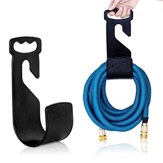 Soporte para manguera Soporte para manguera Gancho para manguera Tubo de agua para jardín Gancho de almacenamiento Soporte para carrete