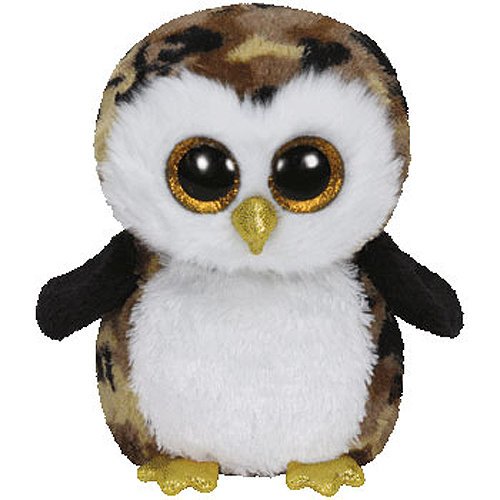 TY Boos -Owliver the Camo Owl (Glitter Eyes) Small 6" Plush - Walmart.com