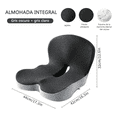 thumbnail image 2 of Dona Ortopédica Para Hemorroides Y Coxis Grande Almoadas Xtellar gris, 2 of 4