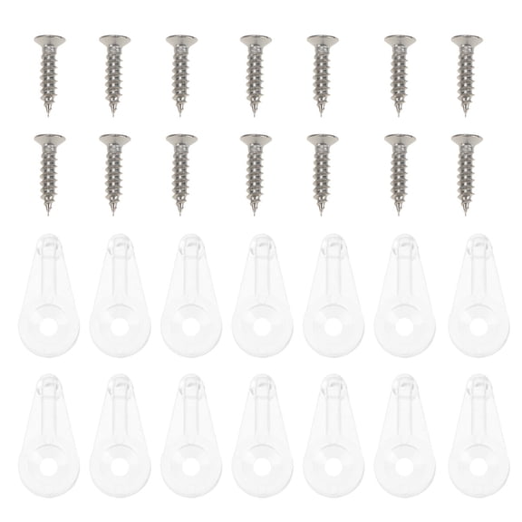 Window Mounted Fan Paneles Acusticos Door Clips for 30 Pcs Glass Securing Wardrobe Fixing Bookcase