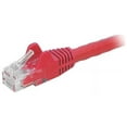 thumbnail image 2 of StarTech 30ft CAT6 Ethernet Cable - Red CAT 6 Gigabit Ethernet Wire -250Mhz 100W PoE RJ45 UTP Network Patch Cord Snagless with Strain Relief (N6PATCH30RD), 2 of 2