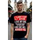 thumbnail image 1 of Men's "i LoVe MY GiRL" Letter Tee Boyfriend Girlfriend Matching T-Shirt Tattooed Couple Fun Tees Man, 1 of 6