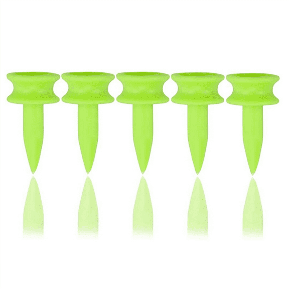 2025 New! Golf Tees 0.86 Inch 100 Count Plastic Castle Small Tees(Green)
