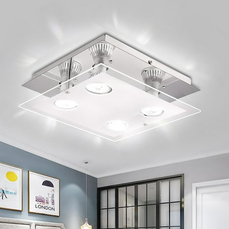 

DTOWER Modern Ceiling Light 4-Head Pendant Light For Living Room Kitchen Bedroom