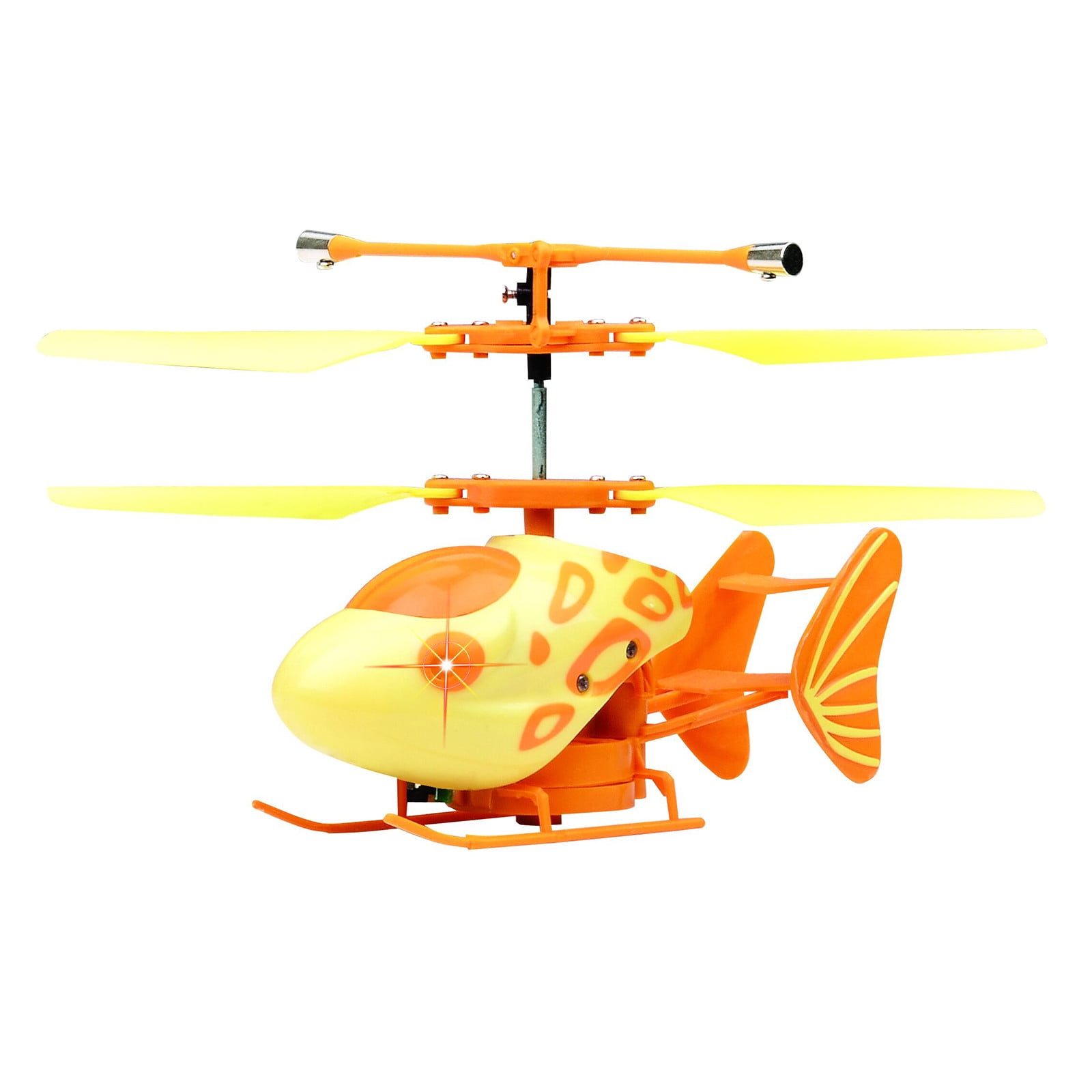 Inducción moscas juguetes RC helicóptero Cartoon Kid Robot h6n3 