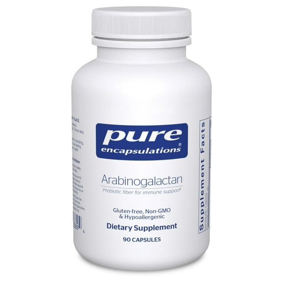 Pure Encapsulations Arabinogalactan | Supplement for Liver Support, Immune Support and Colon Health* | 90 Capsules