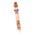 thumbnail image 1 of Colorful Ink Gel Pens, 10 Colors in One Ballpoint Pen, Smooth Writing Quick-Dry Ink for School, Office, Art Projects, Journaling, Note Taking, Multi-Function Stationery Supplies, 15cm Length, 1 of 8