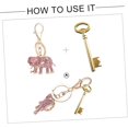thumbnail image 3 of Colgante en forma de elefante, llavero para mascota, colgante de elefante, recuerdos de boda para invitados, billetera para llaves, llaveros, decoración del coche, divertido para niños, 3 of 5