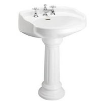 BarclayVicki Pedestal Lavatory, 8"cc,