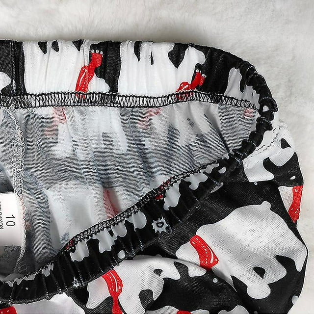 Pyjamas de Noël Amples pour Famille Manches Longues Col Rond Vêtements de Nuit Mode Décontractée Ensemble de Vêtements de Maison