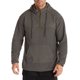 thumbnail image 2 of Sudadera con capucha de talla grande y forro polar de doble cara para otoño e invierno, suéter de Color sólido para exteriores Pompotops oipoqjl15089, 2 of 7