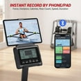 thumbnail image 7 of Rowing Machines for Home,Water Rowing Machine with Digital Monitor,Tablet Holder,App Compatible,Ergonomic Rower for Full Body Workout,380 Lbs Capacity, 7 of 7