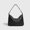 Black, variant on Textured Woven PU Hobo Bag, Multi-way Wear Casual Shoulder Crossbody Purse for Women, White