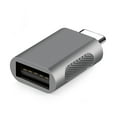 thumbnail image 2 of Linyer Type C to USB 3.0 Adapter Female to Male Simple Style Wear-resistant Multifunctional High Efficient Converter for Phone PC Gray, 2 of 8