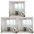 thumbnail image 3 of Inteprter Home Hotel Window Curtain Replacement Bedroom Privacy Accessory Decoration Drape Protection Breathable Furniture Full Type2 NO2 Inteprter CBP077713, 3 of 6