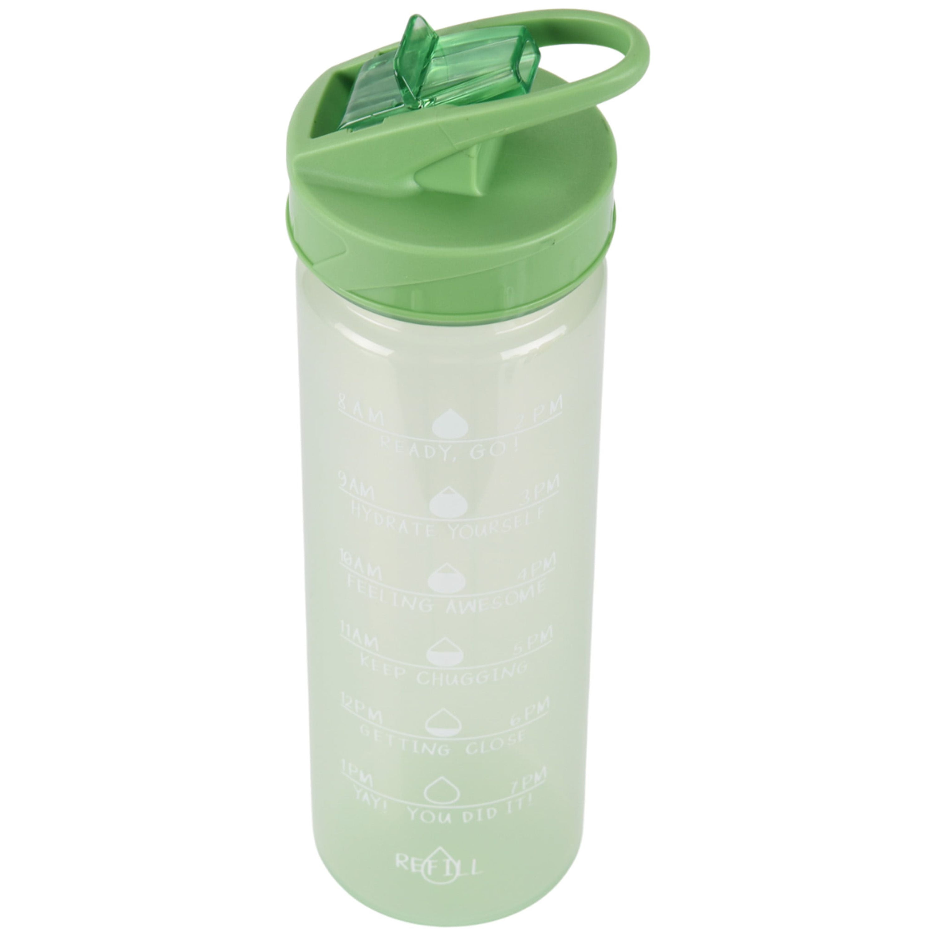 Mainstays 34-Ounce Color Changing Plastic Shaker Bottle, Melon Juice, NEW!!