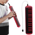 thumbnail image 2 of Cergrey Musical Instrument, Ergonomic Durable Melodica, Brass Resin Small Size Music Practice Playing For Music Enthusiast Beginner, 2 of 8