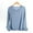 Light Blue(New), variant on PNTUTB Fashion Women's V-Neck Long Sleeve Lightweight Loose Casual Base Layer Top