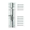 thumbnail image 5 of Hyper Tough New 6 in. Barrel Bolt, Zinc Plated, 1 Pack, 5 of 9