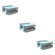 thumbnail image 3 of Billuyoard Colector de pelo montado en la pared Anti-obstrucción Reutilizable Lavabo Ducha Colector de pelusas Accesorio para baño Inodoro Azul Type1 NO1, 3 of 6