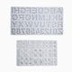 thumbnail image 3 of Molde de silicona para resina DIY - Kit de 127 piezas con letras, números y accesorios brillantes (12 colores), 3 of 6