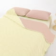 thumbnail image 6 of Gumesh Queen Summer Cool Quilt King Size - Washable Simple Ice Silk Quilt - Hot Sleeper Breathable Air Conditioning Blanket for Sleeping Lightweight, Comfortable(79"×59",Yellow), 6 of 8