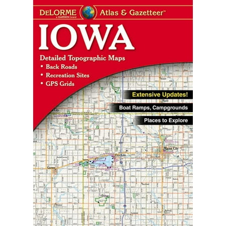 UPC: 9781946494573 | Delorme Atlas & Gazetteer: Iowa (Paperback)