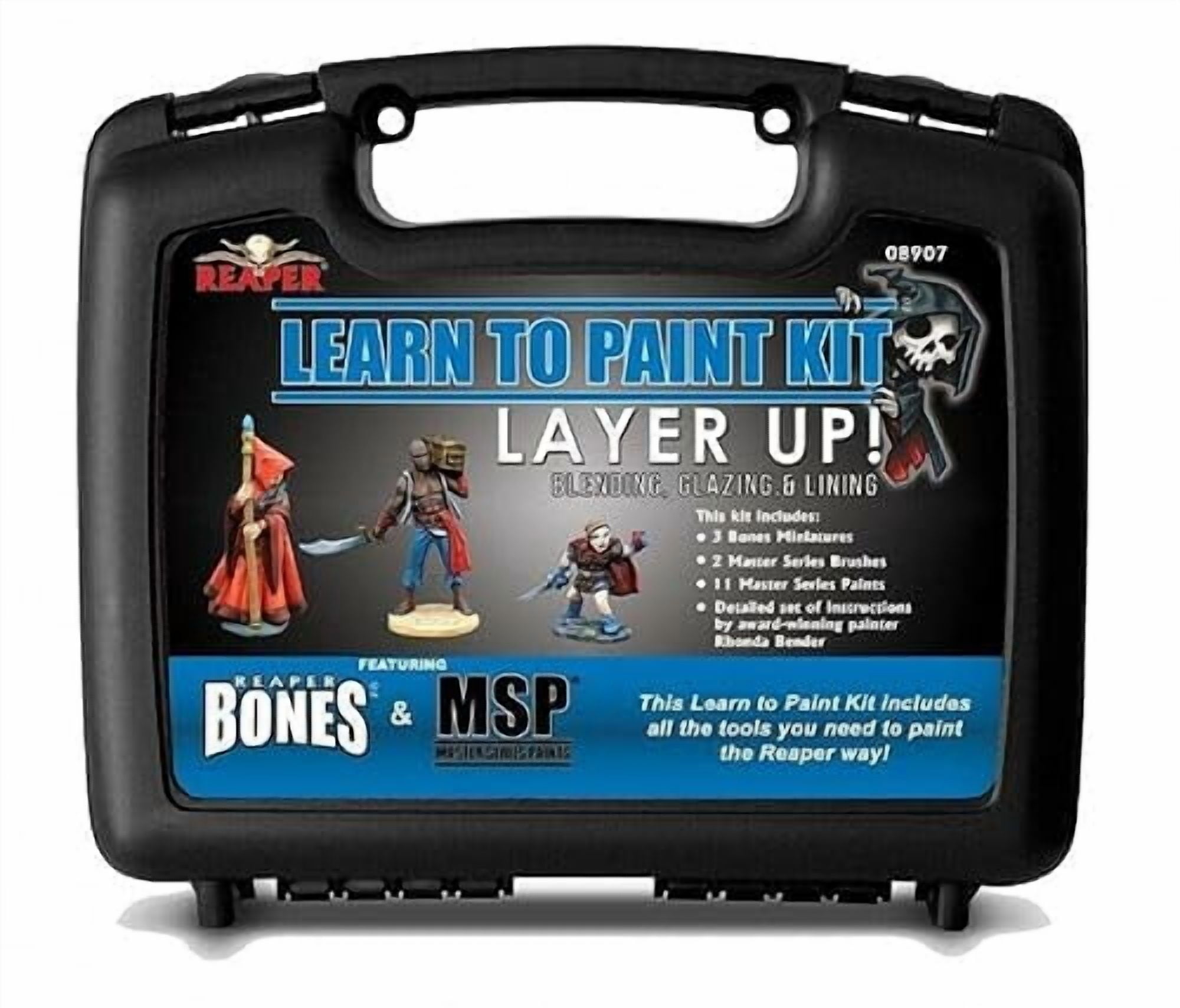 Reaper Miniatures Learn to Paint Kit #6 - Layer Up! New