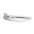 thumbnail image 2 of Bague Marquise en Argent Sterling 925 avec Diamant Promesse, 2 of 7