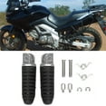 thumbnail image 1 of 2pcs Aluminum Front Footrests Foot Pegs Black Fit For  DL650 V Strom 2004-2012, 1 of 8