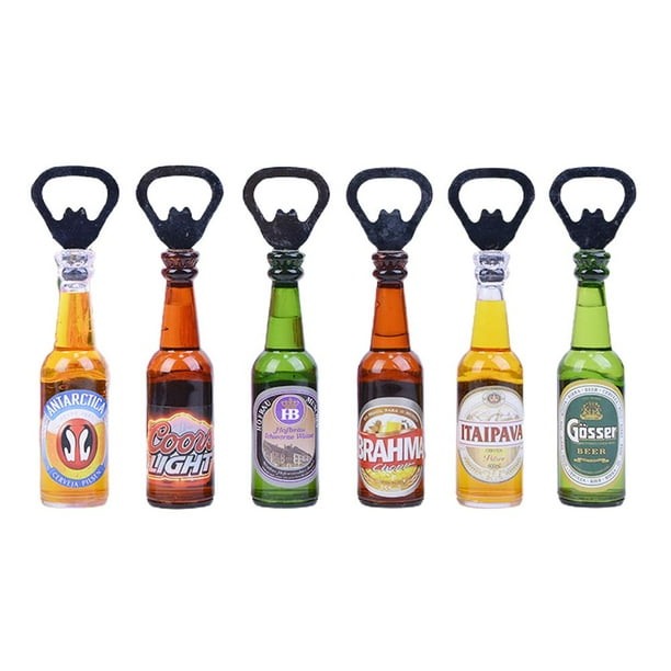 Abrebotellas Magnético De 10 Uds., Abrebotellas Con Forma De Botella De Cerveza, Regalos Para Papá, Novio, Marido Yuarrent HA036385-00