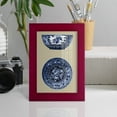 thumbnail image 5 of Porcelain in Blue and White I -Framed Print w/glass-Cherry Red, 5 of 8