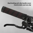 thumbnail image 3 of Cycle Handlebar Grip Set Anti Slip Cycle Handle Grip PU Comfortable Grip Set 22.2mm for Long Rides, 3 of 7