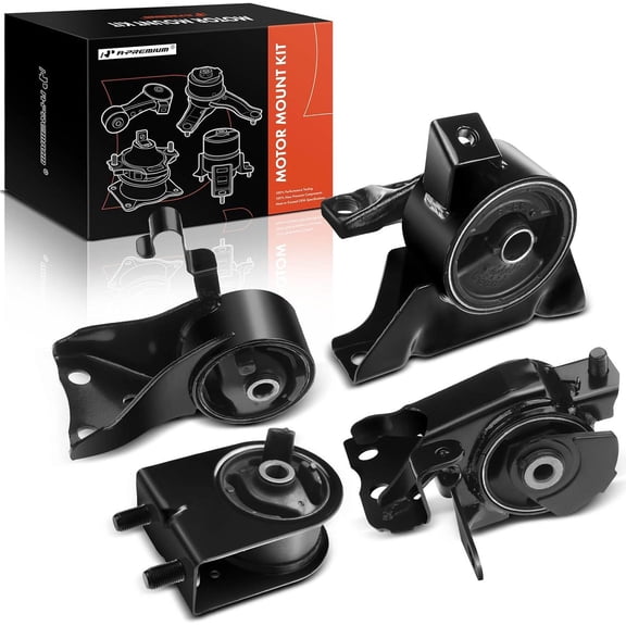 A-Premium Engine Motor and Transmission Mount Compatible with Mazda Protege 1999-2003 Protege5 2002-2003 L4 1.8L 2.0L Manual Transmission 4-PC Set