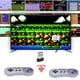 thumbnail image 5 of Paquete de 2 mandos inalámbricos USB ZAMPAM de 2,4 GHz, compatibles con juegos de SNES y Nintendo Switch. Gamepad USB retro para Windows, Mac, Linux, Raspberry Pi y RetroPie. Diseño clásico, listo par, 5 of 6