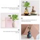 thumbnail image 3 of ColoMX 4 hojas de menta artificiales, tallos verdes, hojas falsas, ramas de plantas artificiales para arreglos florales, decoración de mesas de cocina y hogar., 3 of 8