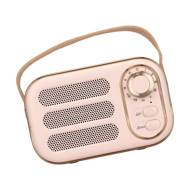 Altavoz Inalámbrico Vintage, Altavoz Estéreo Compacto Con Carga USB Para El Hogar Para Ordenador Portátil