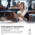 thumbnail image 4 of Desktop Chamber Glass Oil Lamp: Decorative Lamp Light for Indoor Use Decor Lighting with Kerosene or Paraffin Oils Lantern, 4 of 6