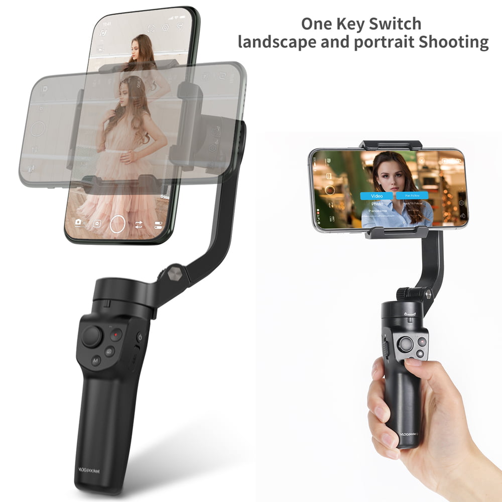 Handheld Smartphone Gimbal Stabilizer, FeiyuTech Vlog Pocket 2 