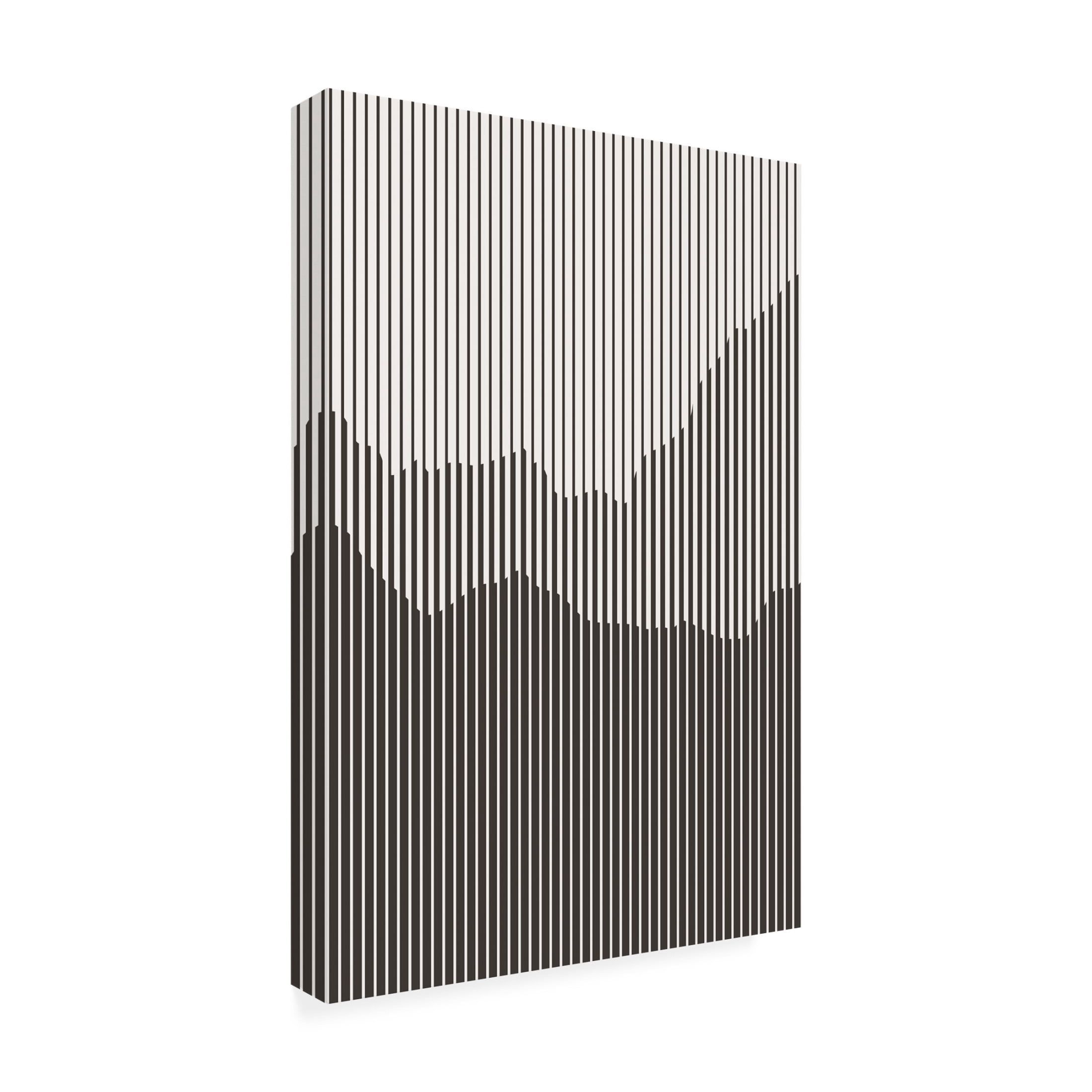 Trademark Fine Art jay stanley  Dark Mountains Series 1 Canvas Wall Art