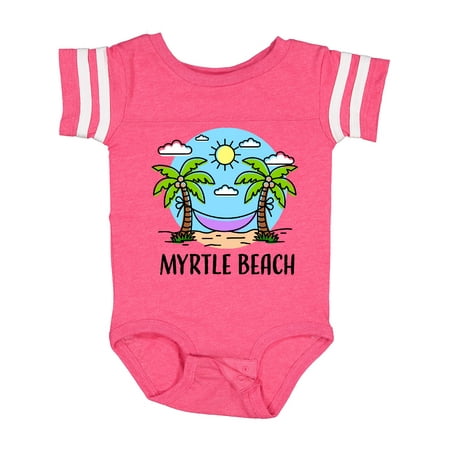 

Inktastic Summer Vacation in Myrtle Beach Gift Baby Boy or Baby Girl Bodysuit