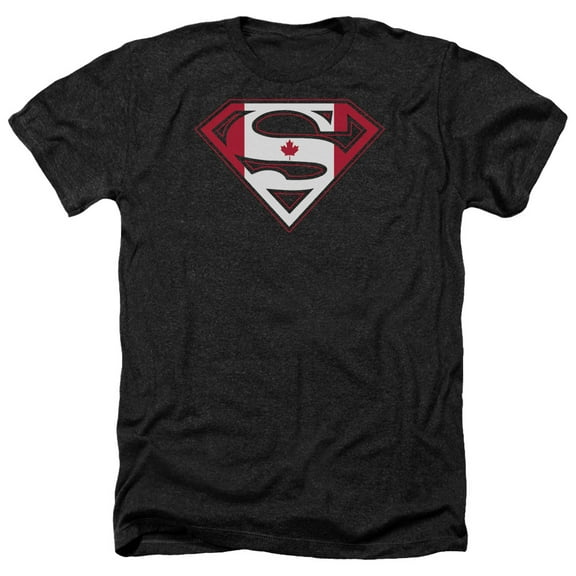 Superman - Canadian Shield - Heather Short Sleeve Shirt - Large