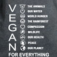 thumbnail image 3 of CafePress - VEGAN FOR EVERYTHING T Shirt - Women's Traditional Fit Dark T-Shirt, 3 of 4