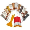 thumbnail image 3 of MeasuPro 25-Piece Wood Repair Kit for Hardwood Floors - Resin Filler, Brushes, Markers, Scraper - Ideal for Stains and Floor Scratch Repair, Tables, Desks, Bedposts - Carpenter's Essential Toolkit, 3 of 5